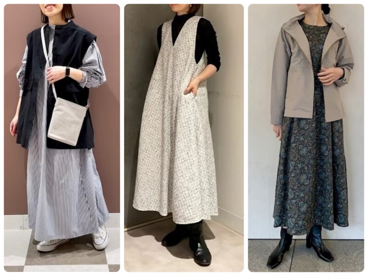 大人の女性におすすめしたい、シックでおしゃれな春のワンピースコーデをご紹介！