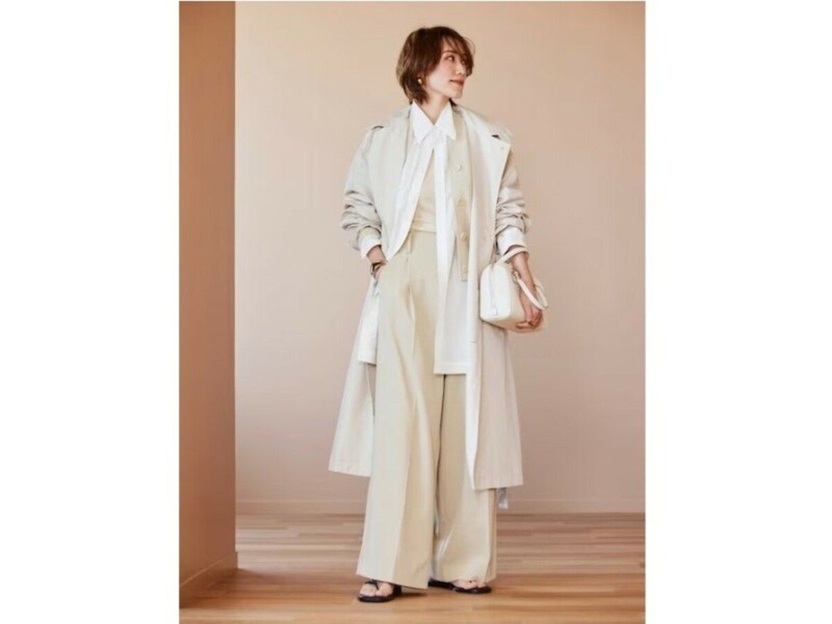 淡いトーンも重ねることで奥行きが出て、おしゃれ度もアップ　出典：WEAR