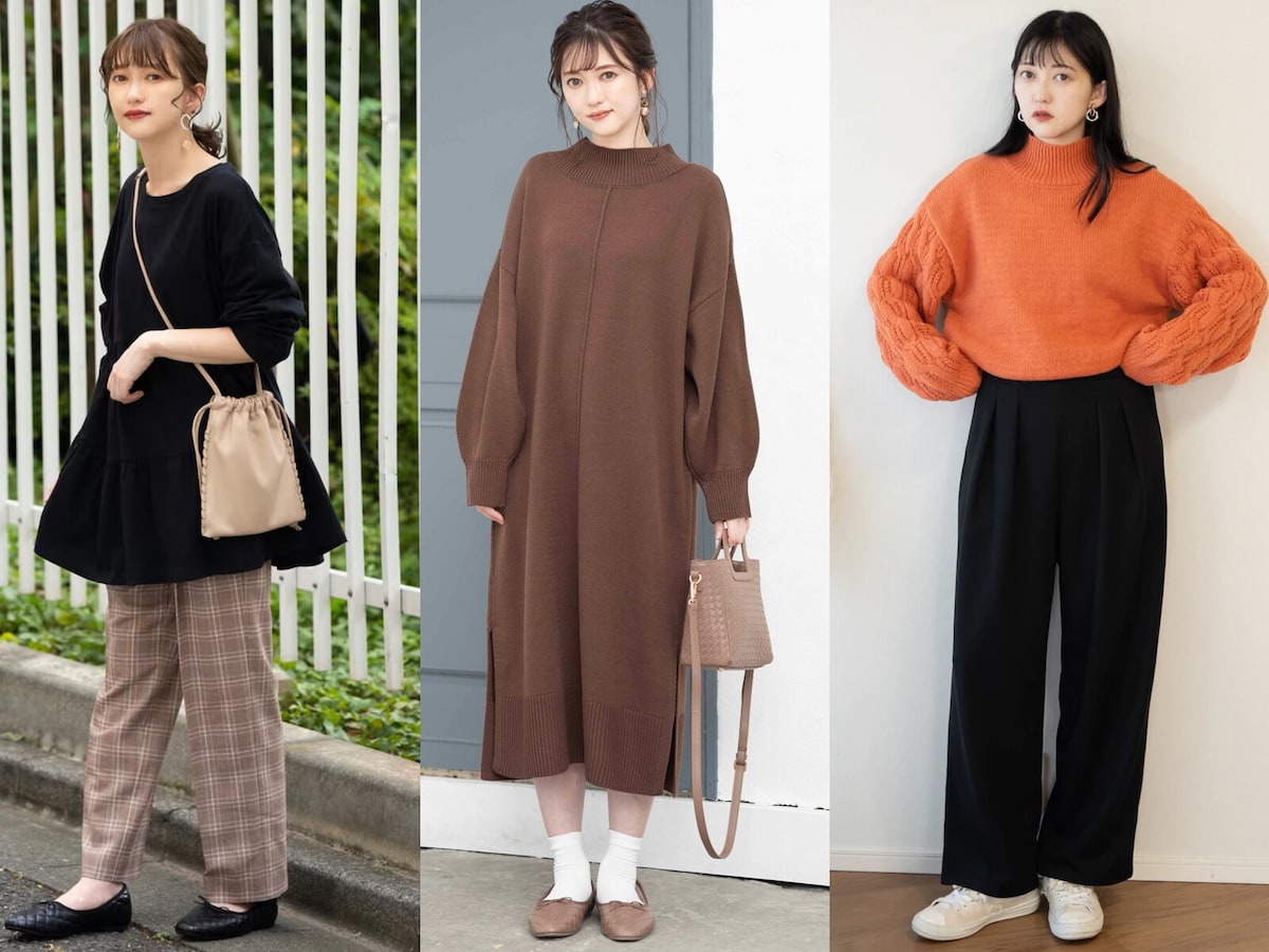 【しまむら】40代ぽっちゃりさんの着痩せ＆おしゃれコーデ6選  冬～春版