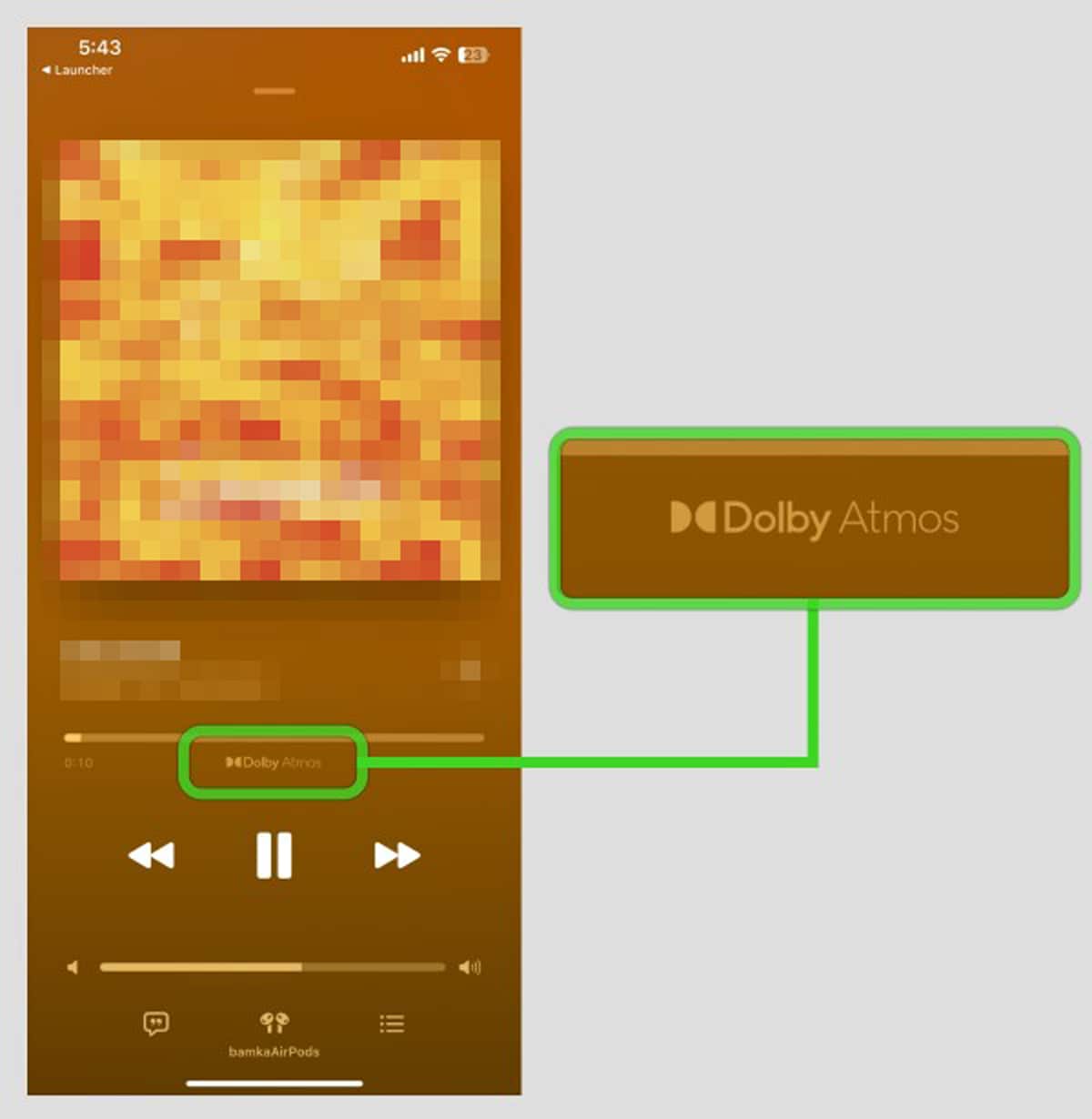 空間オーディオに対応した楽曲の例