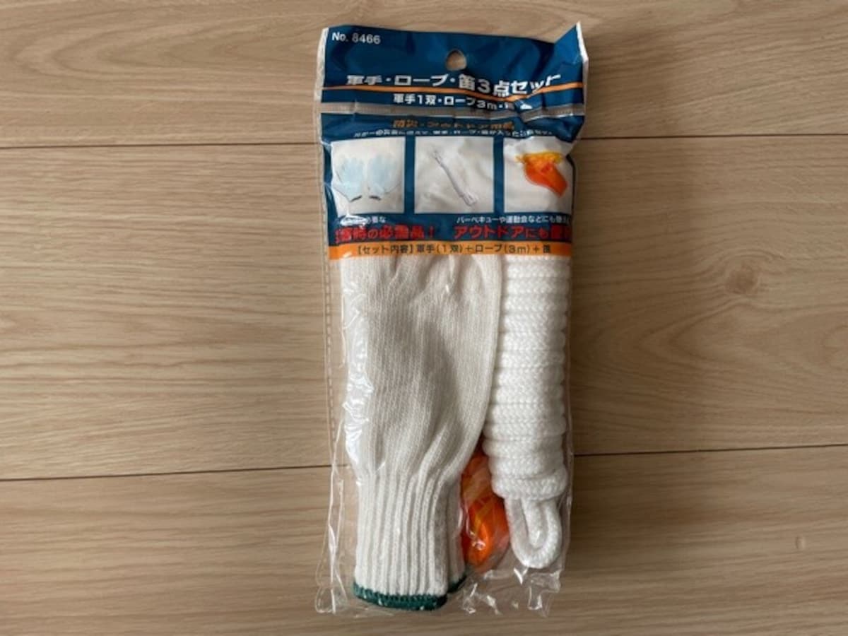 防災グッズ　100均