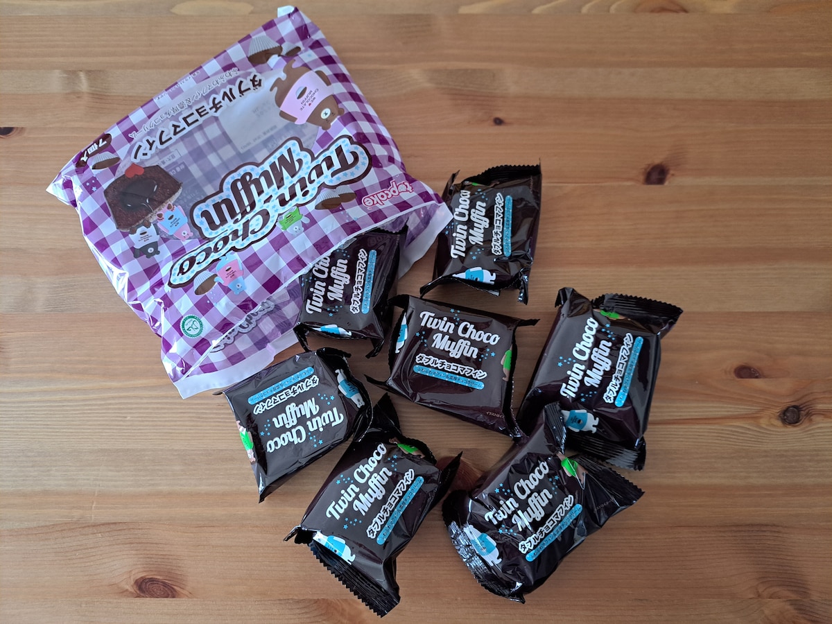 業務スーパーの「ダブルチョコマフィン」