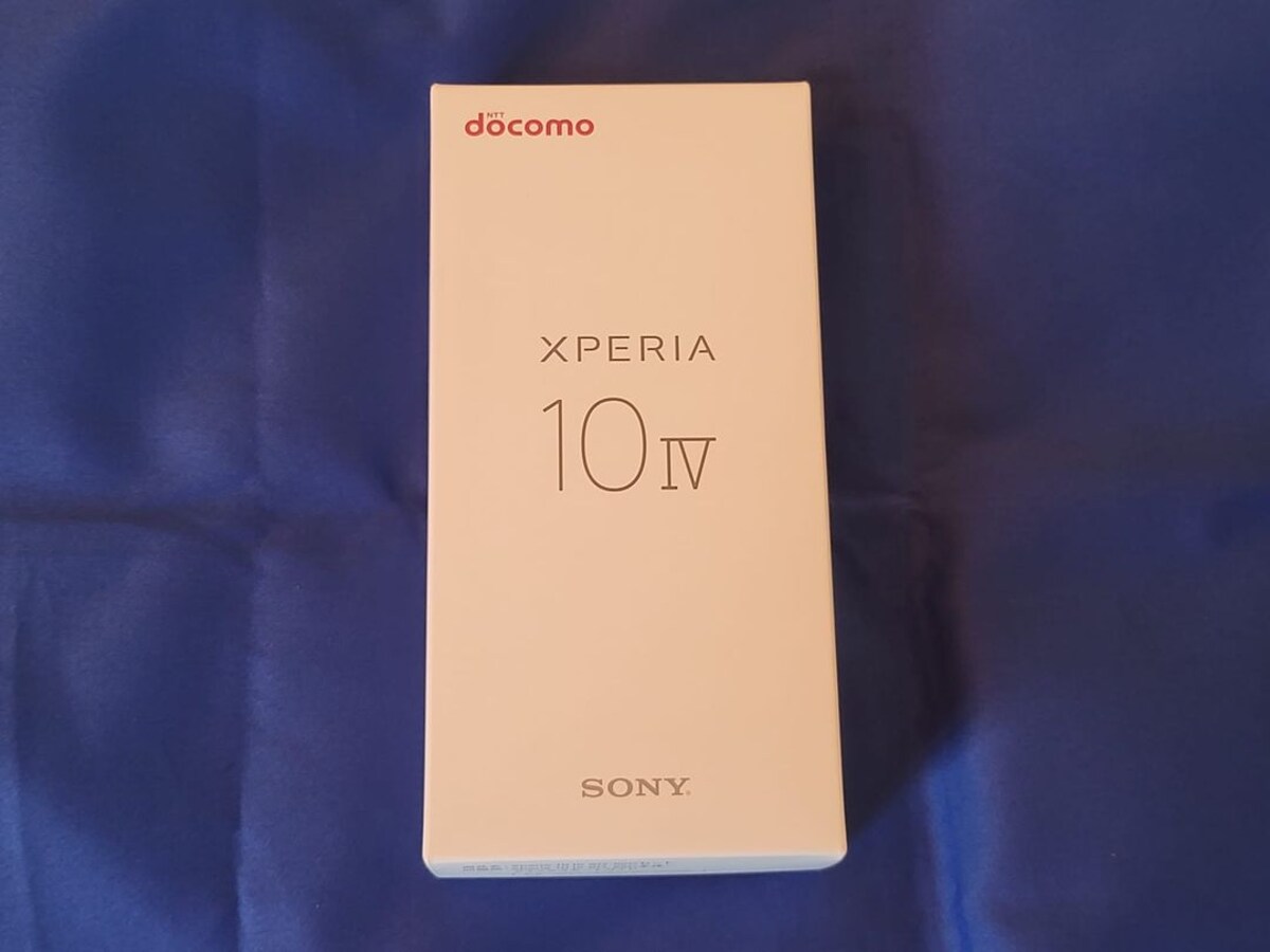 端末一括購入で入手した「Xperia 10 IV SO-52C」