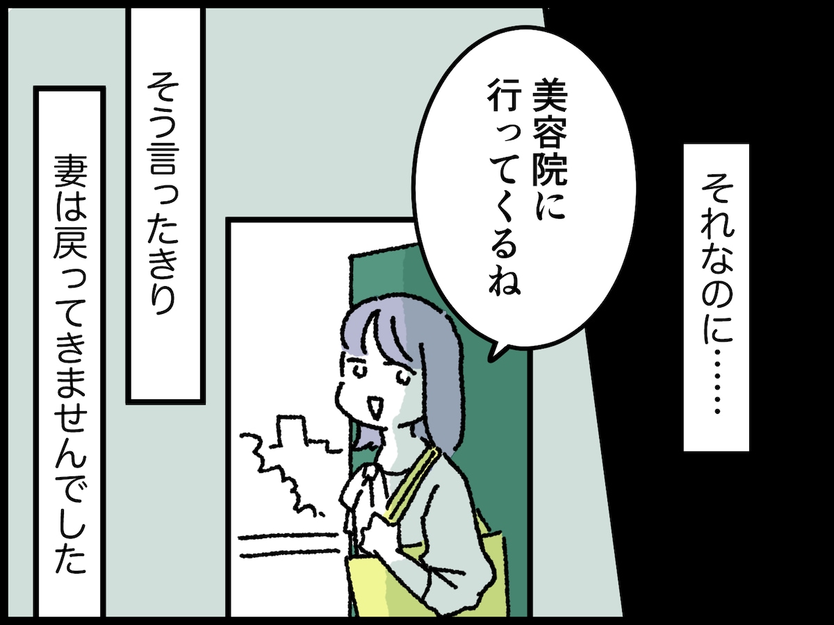 妻が突然いなくなった