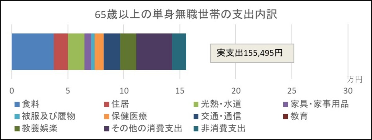 単身,支出