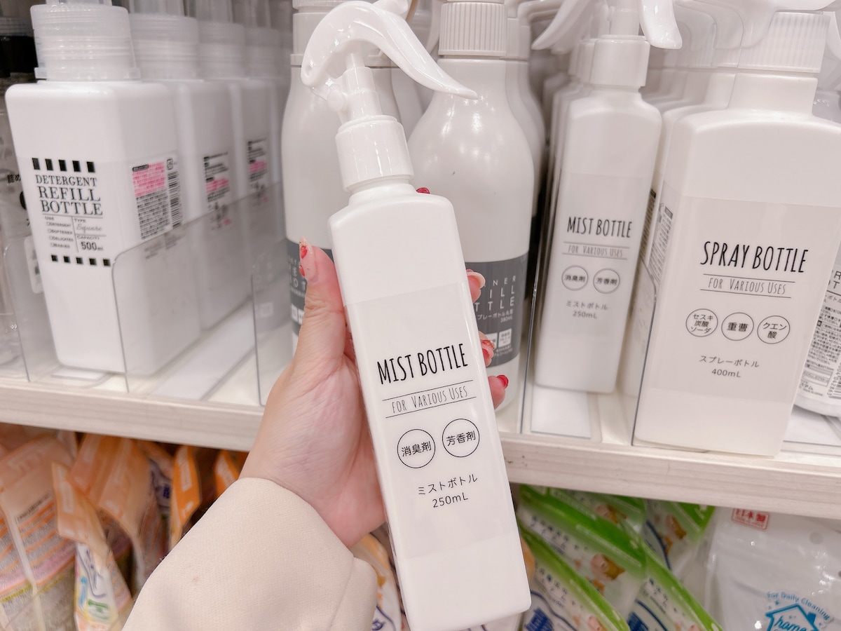 消臭剤・芳香剤用にあると便利な「ミストボトル」