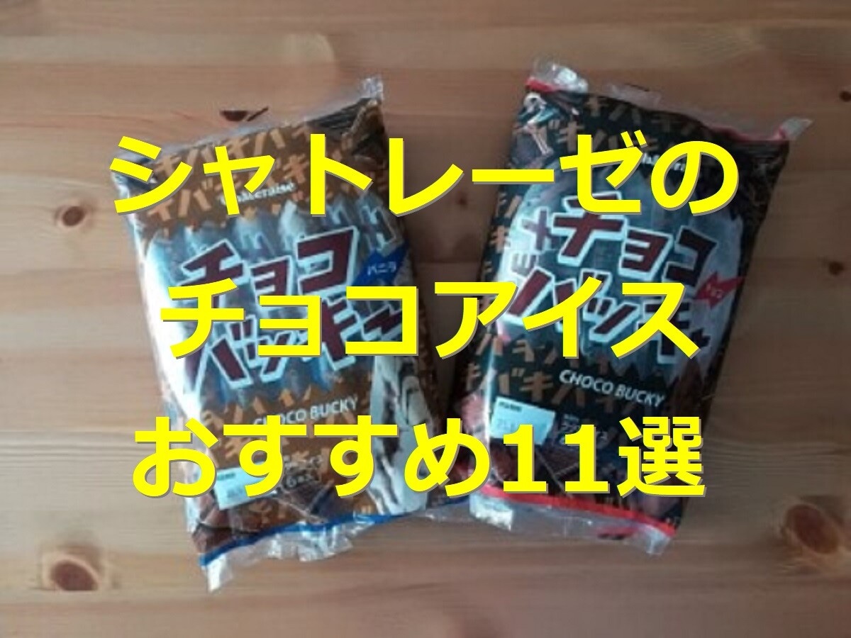 シャトレーゼのチョコアイス11選！チョコバッキーやミントバー等、安い＆美味が豊富