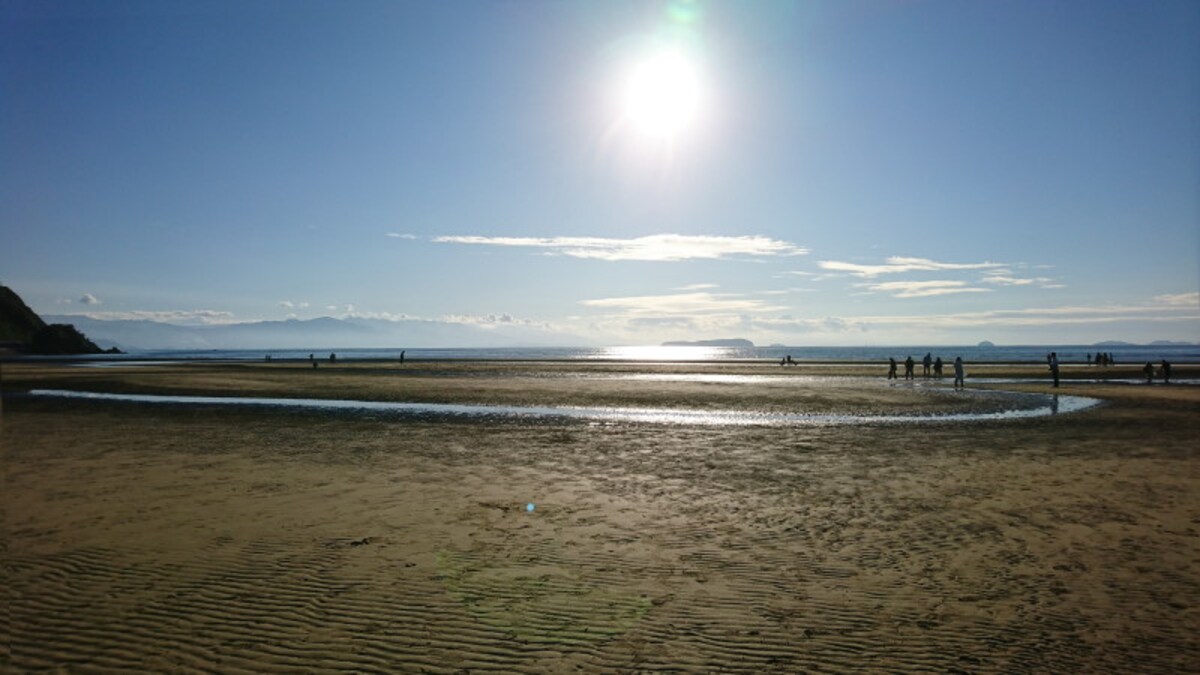 父母ヶ浜,絶景,リフレクション,日本のウユニ塩湖,香川県