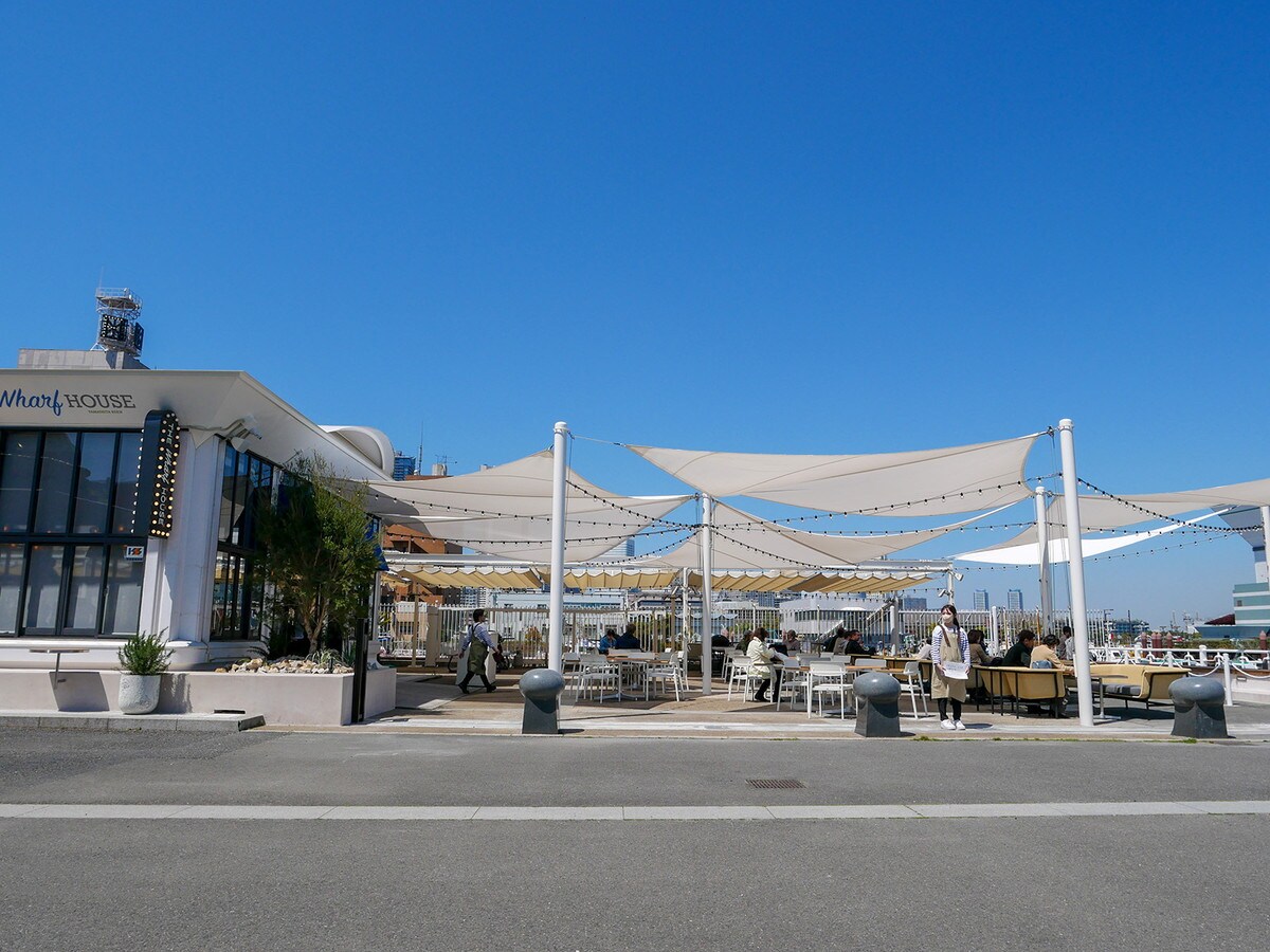 2023年4月にオープンした「ザ・ワーフハウス山下公園」（筆者撮影）