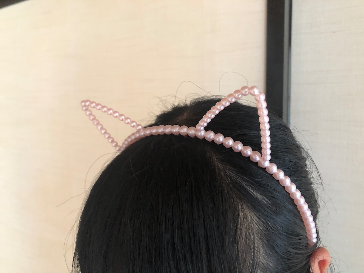 ピンクは可愛らしい印象に