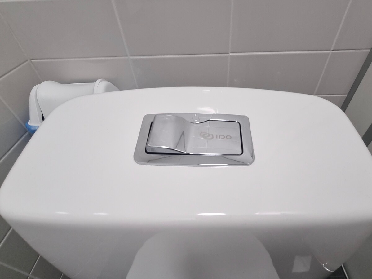 トイレの水洗ボタン