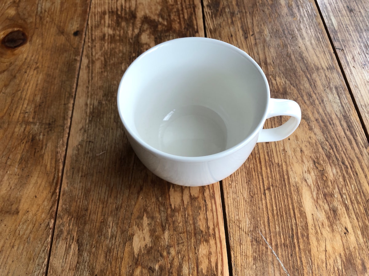 ダイソーの「カフェオレカップ」