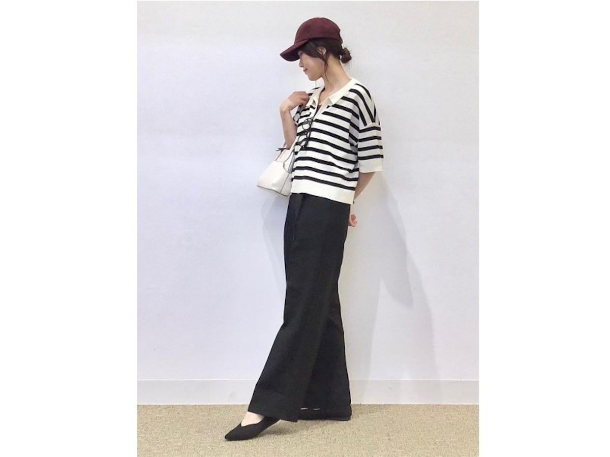 ワイドパンツと合わせてもおしゃれな抜け感があるのがうれしい　出典：StyleHint