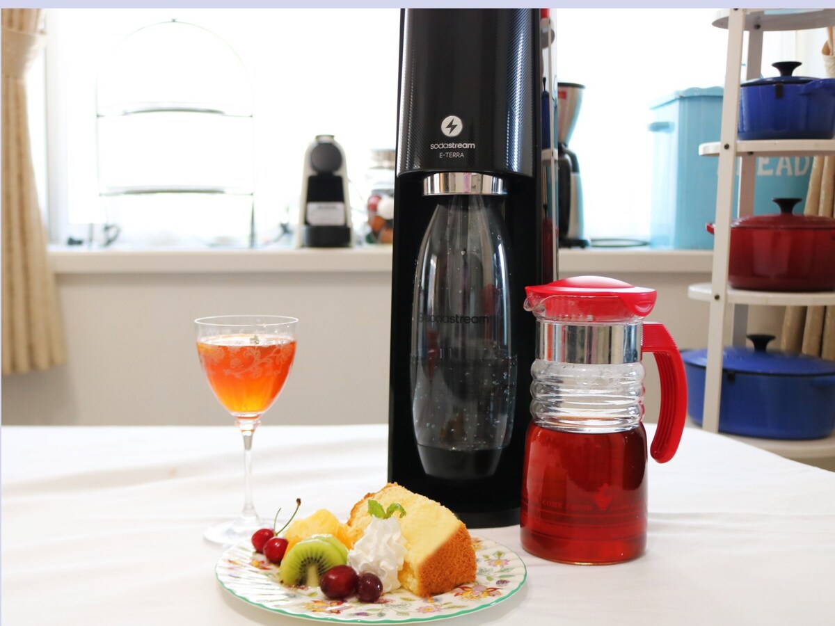 出来立ての生炭酸でおうちカフェを楽しみましょう！