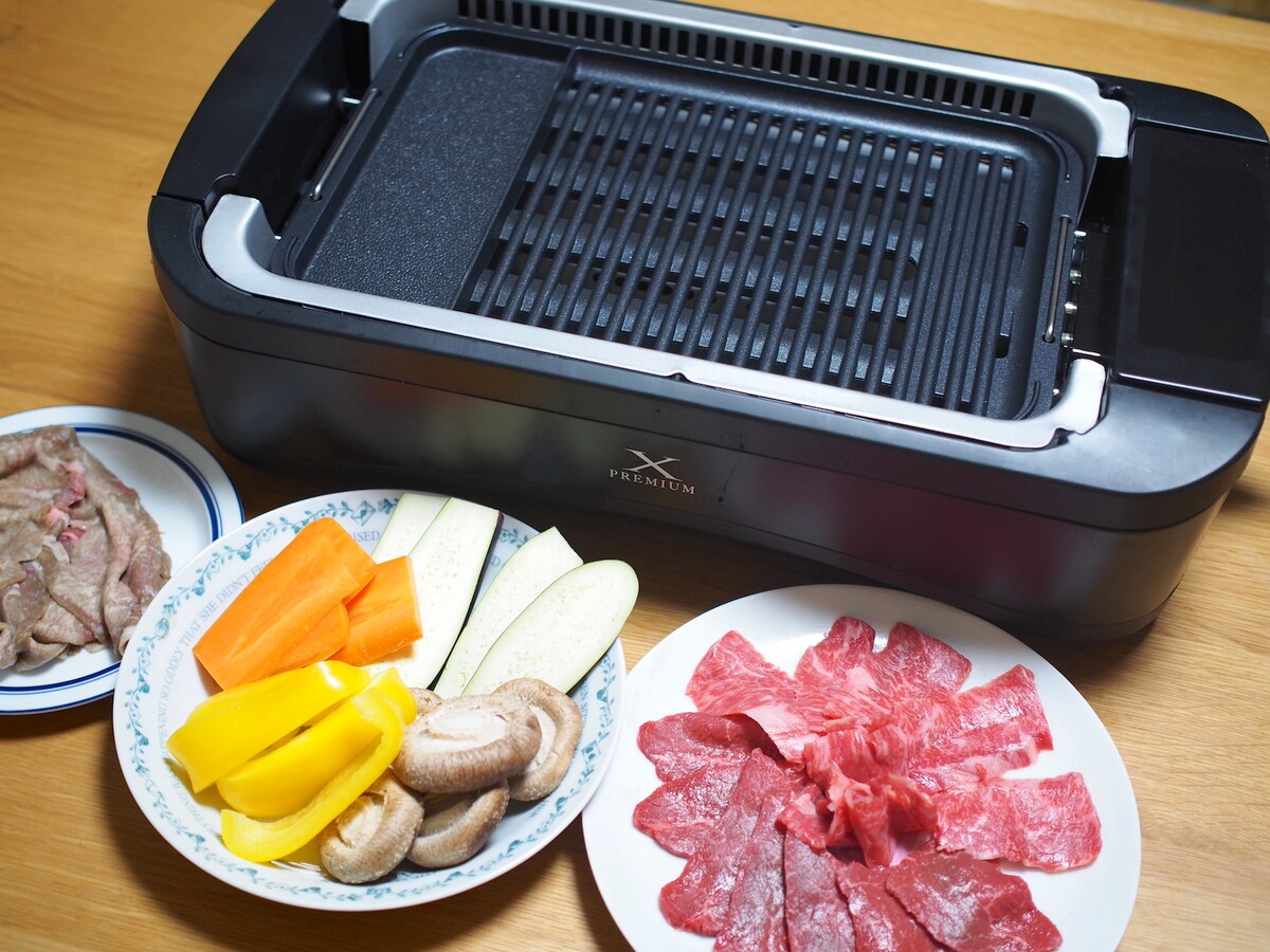 焼肉,調理家電, XGRILLPREMIUM,山善,焼肉プレート