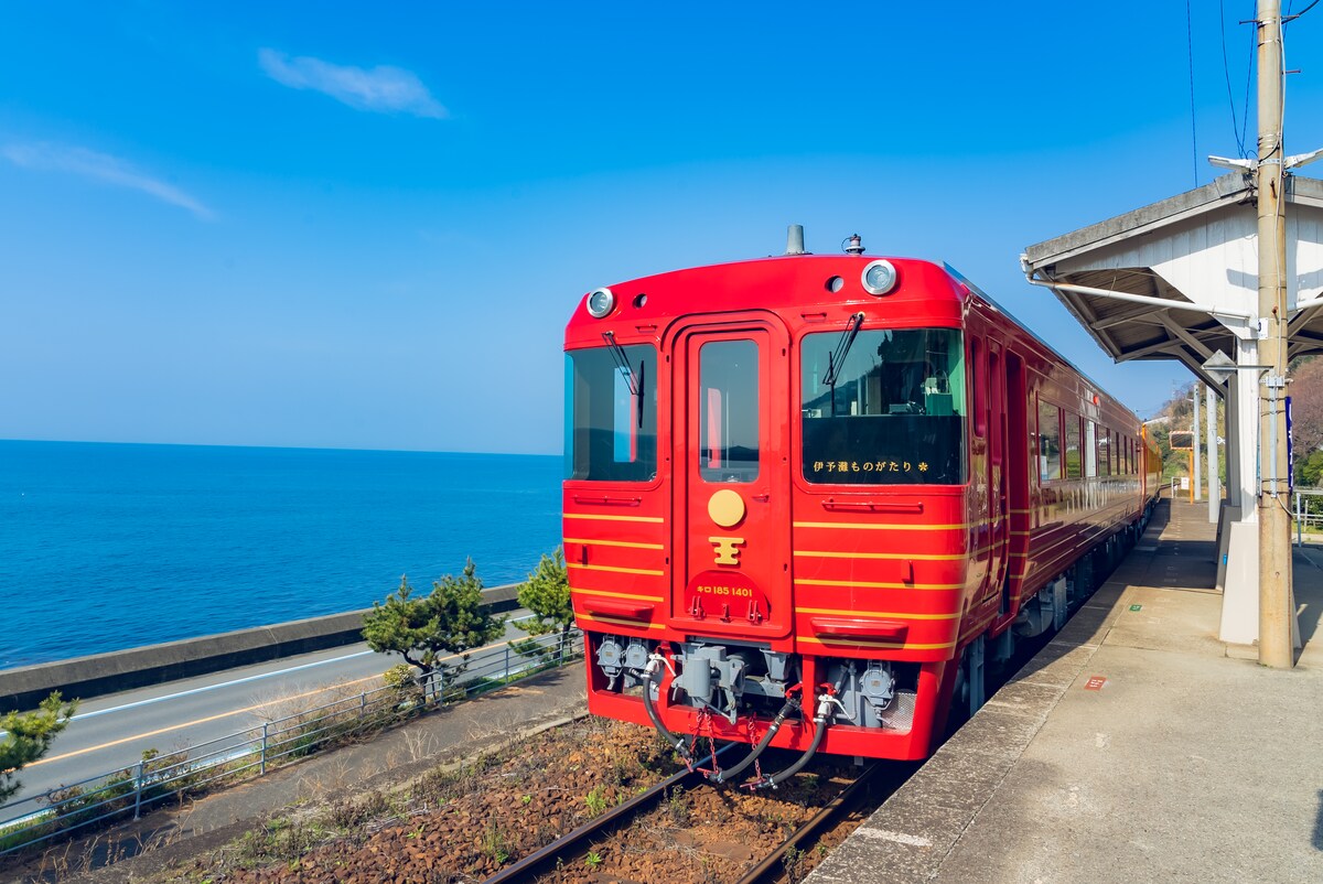 伊予灘ものがたり,下灘駅