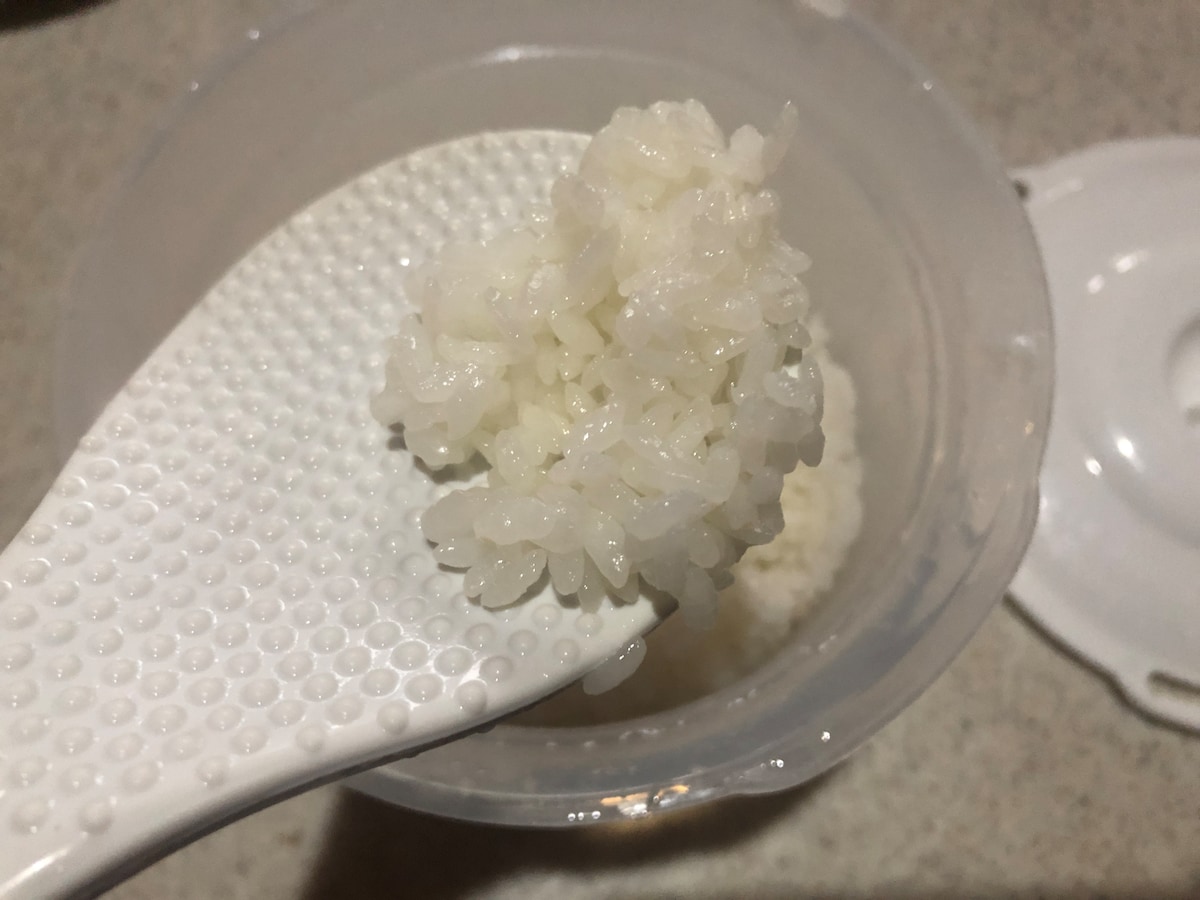 さらに10分ほど蒸らしたご飯