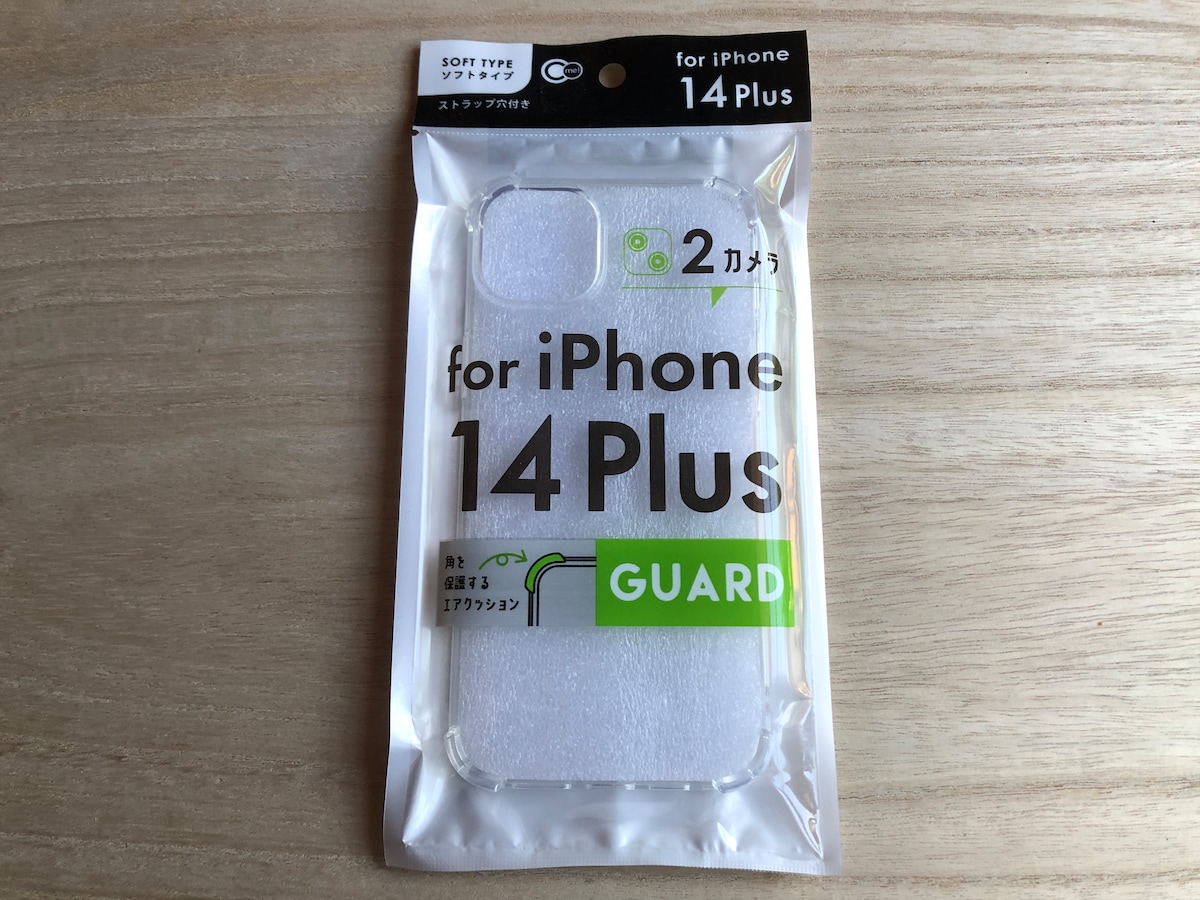 キャンドゥの「iPhoneケース ソフトタイプ　ガード」