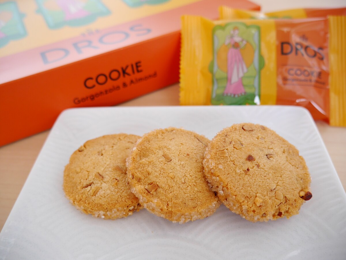 THE DROS『クッキー（ゴルゴンゾーラ＆アーモンド）』