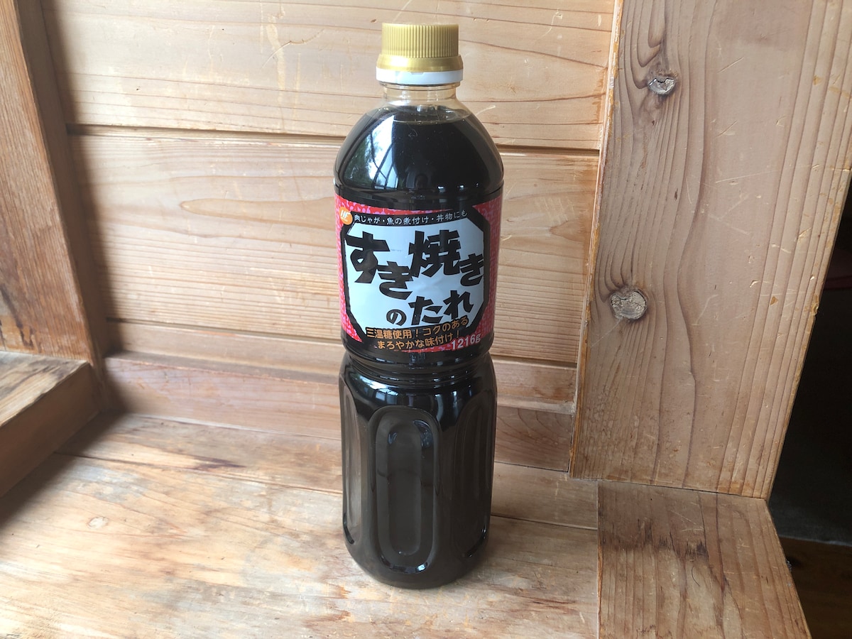 業務スーパーの「すき焼きのたれ」はアレンジにも使いやすい調味料