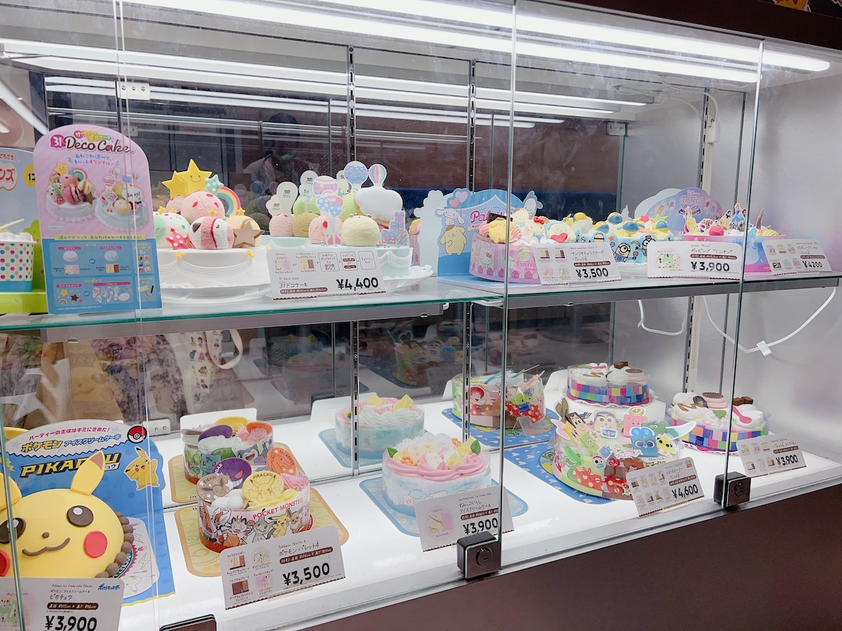 誕生日に大人気の「アイスクリームケーキ」はラインアップが豊富！