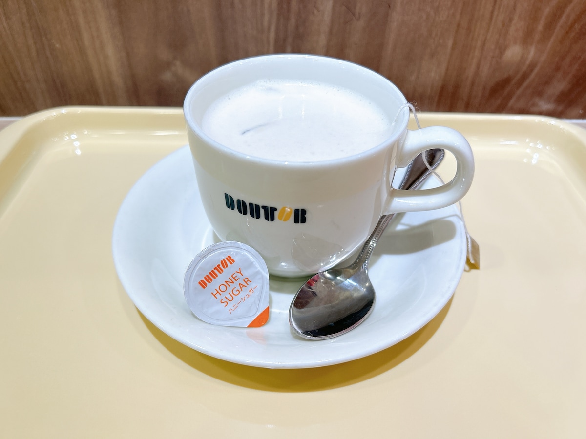 ドトールの「ロイヤルミルクティー」は無糖タイプでおすすめ！