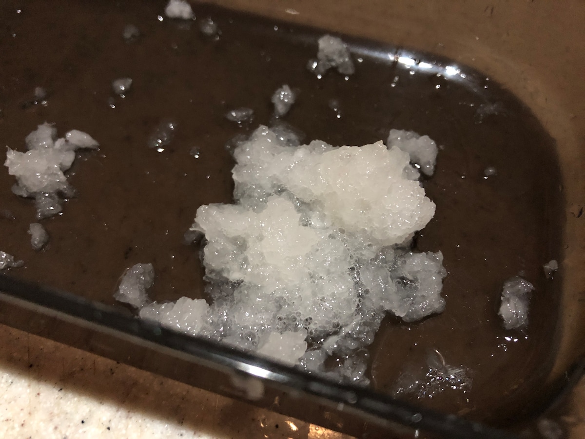 細目を使えば、細かい大根おろしが作れる