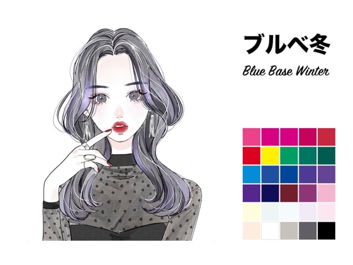 「ブルベ冬」の女性芸能人