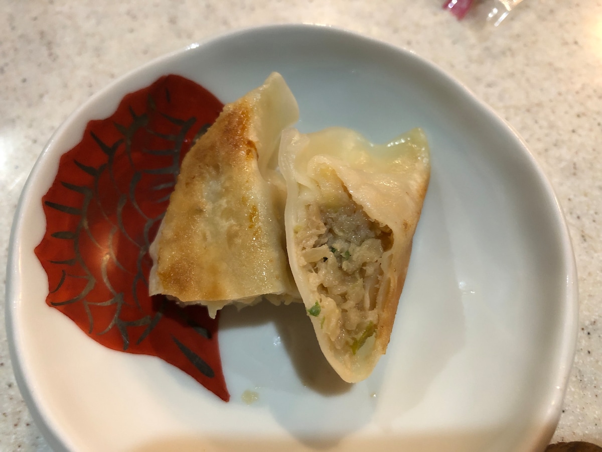お惣菜で売っている浜松五味八珍餃子は野菜の味が強め