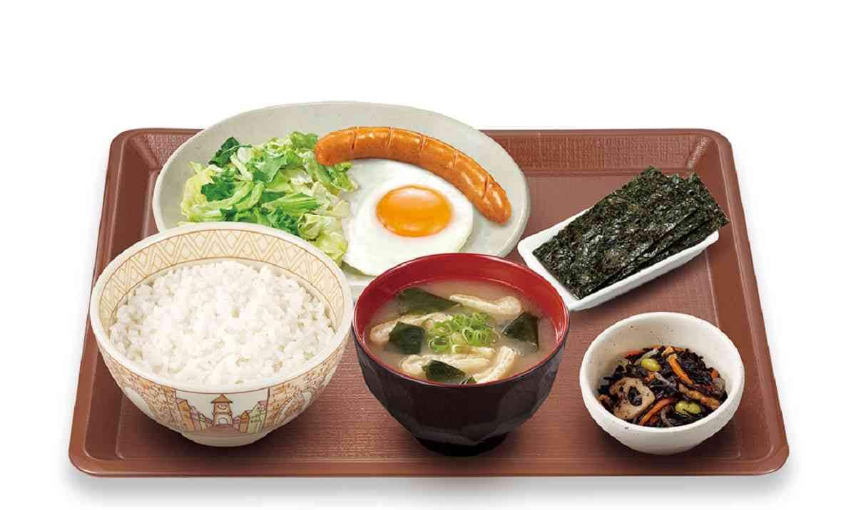 すき家　モーニング