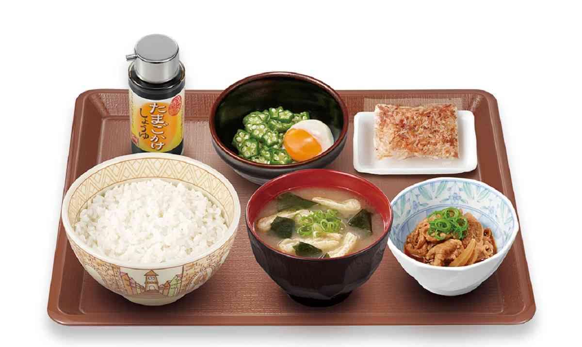 すき家　モーニング