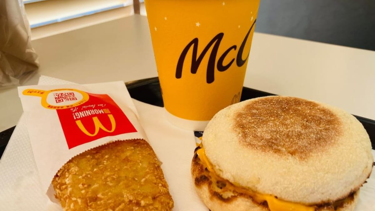 マックの「ソーセージマフィンセット」