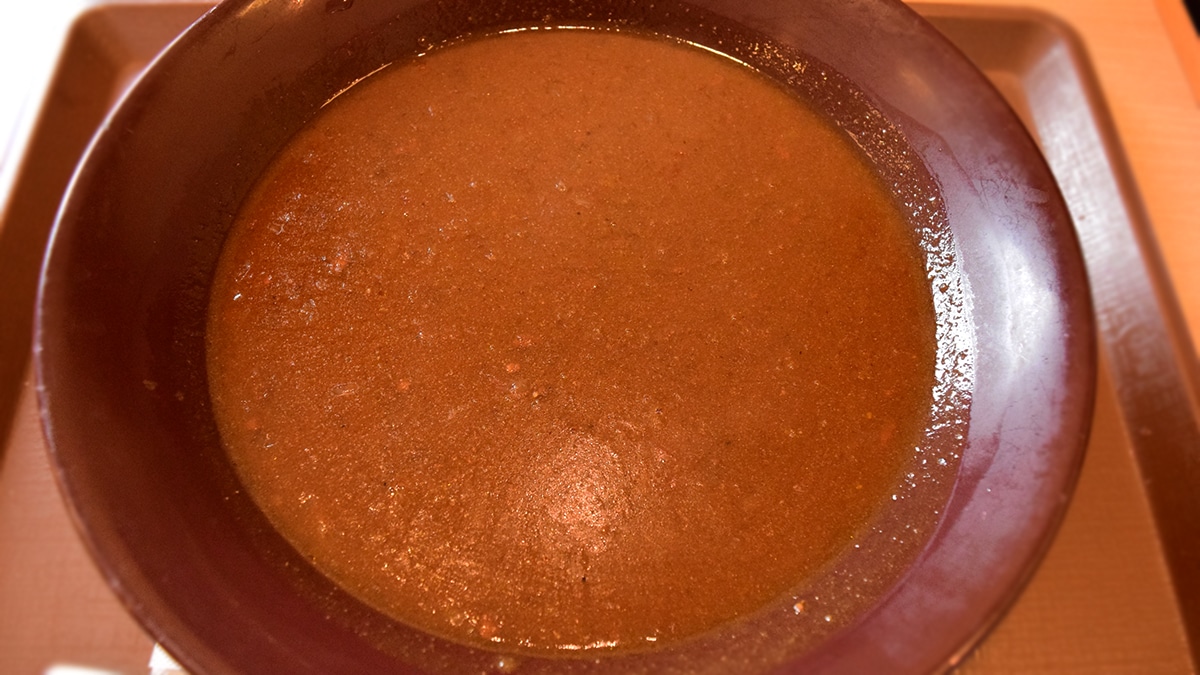 キングカレーの味わいは、すき家のカレーそのもの。