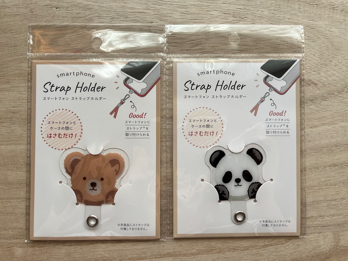 キャンドゥのスマホショルダーに使えるシート