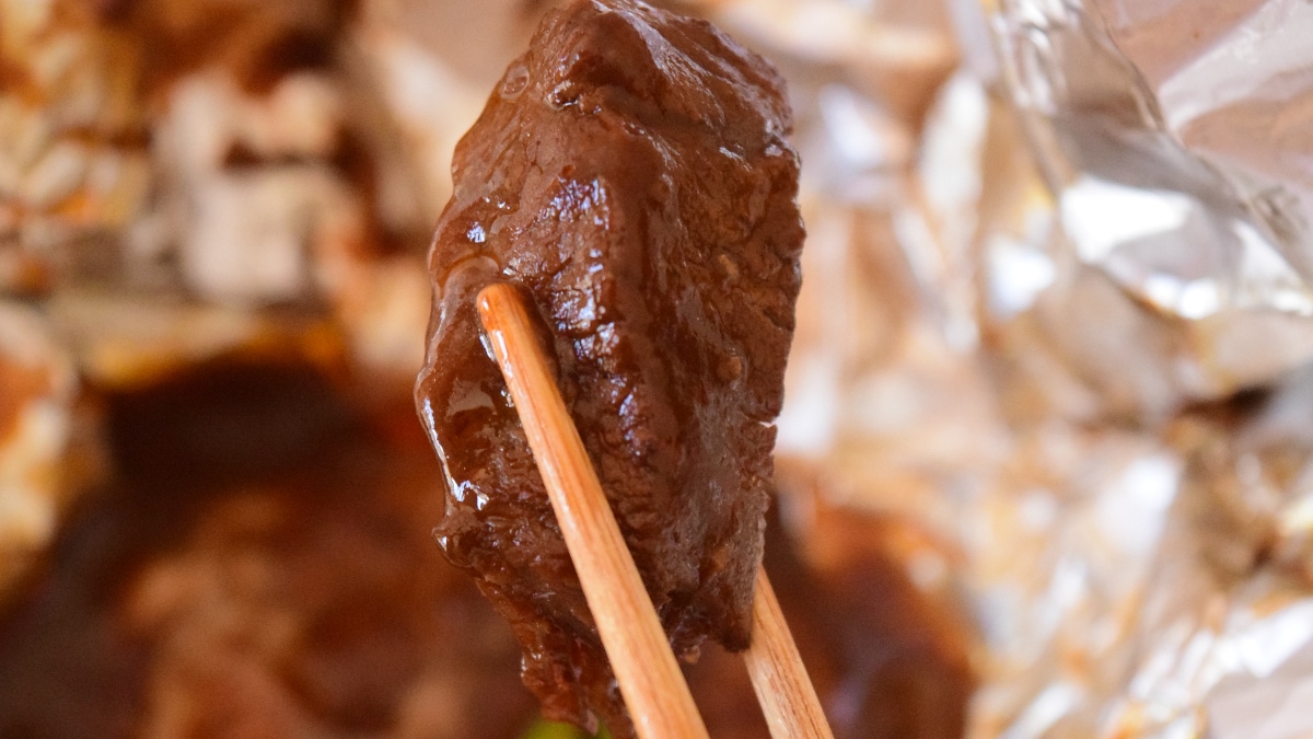 お肉はしっかりと形が残っているものの、トロトロです