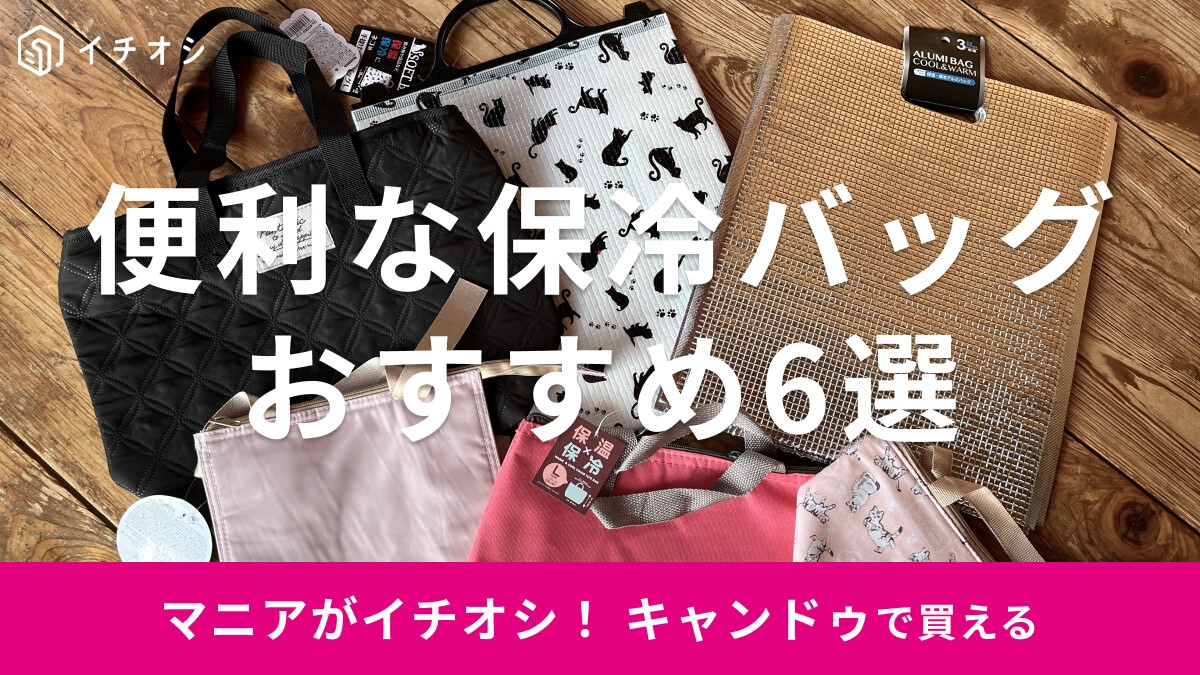 100均キャンドゥの保冷バッグおすすめ6選！大きめランチバッグ◎【2023年版】