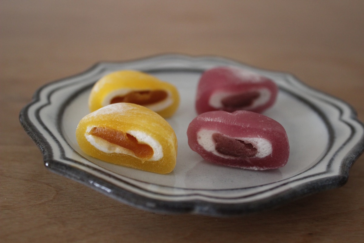 カルディ「紫芋とかぼちゃのおもち」
