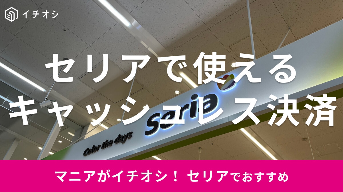 セリアで使えるキャッシュレス決済一覧!PayPayはOK?セルフレジでの支払い方に現金はある?
