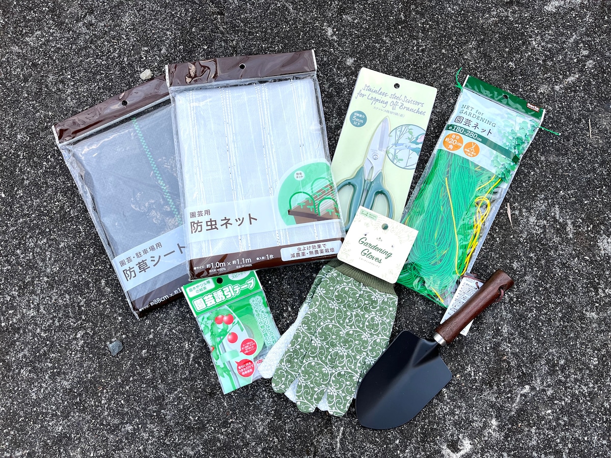 セリアで園芸用品は一通りそろう！