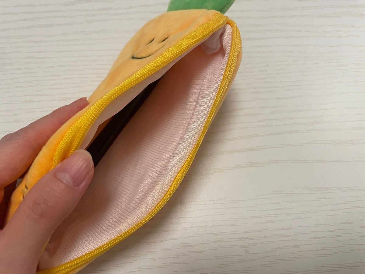 ポーチとしても使えそうなちょうどいい大きさ◎。