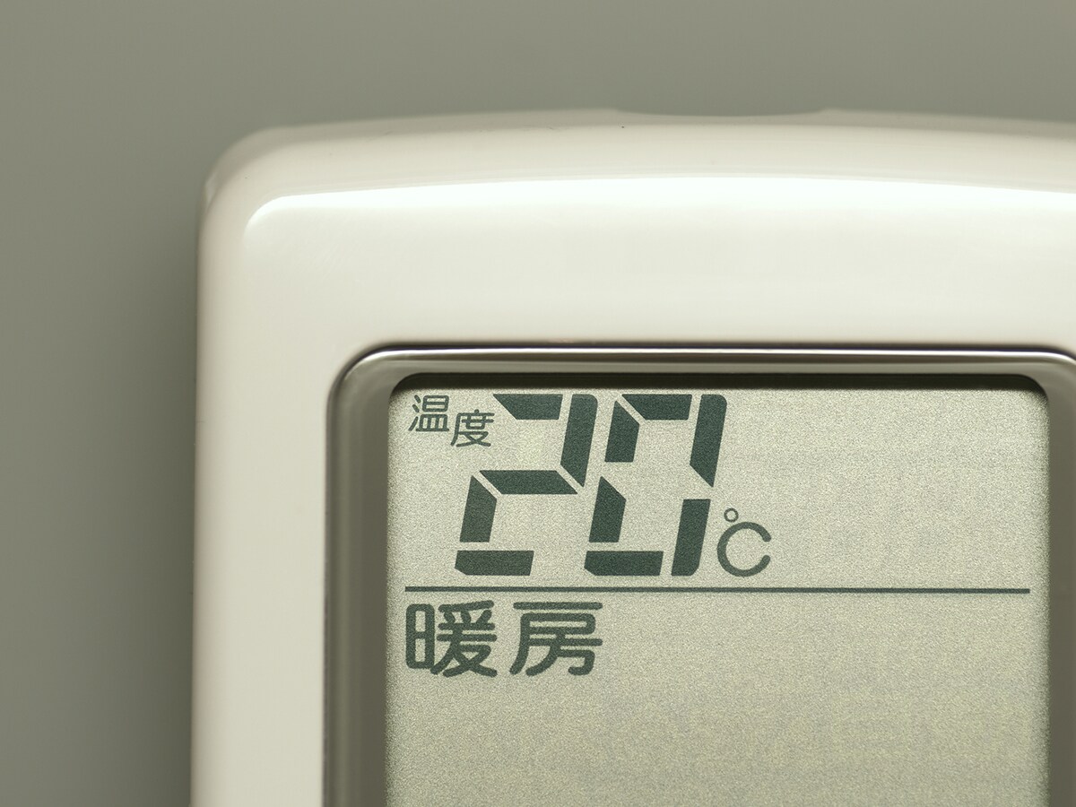 無理のない範囲で、20~22℃に設定するのがおすすめ