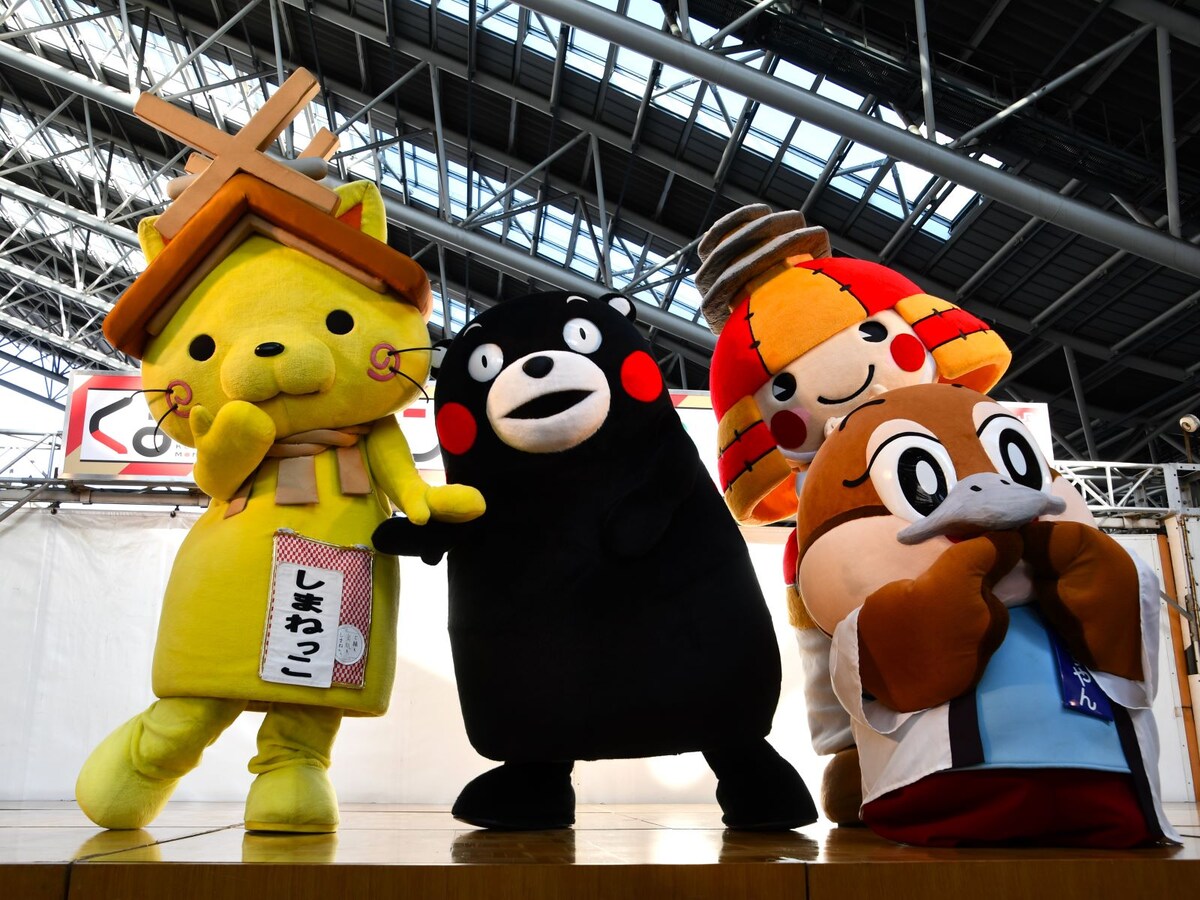 「くまモンファン感謝祭2023 in OSAKA」＝11月3日、大阪市