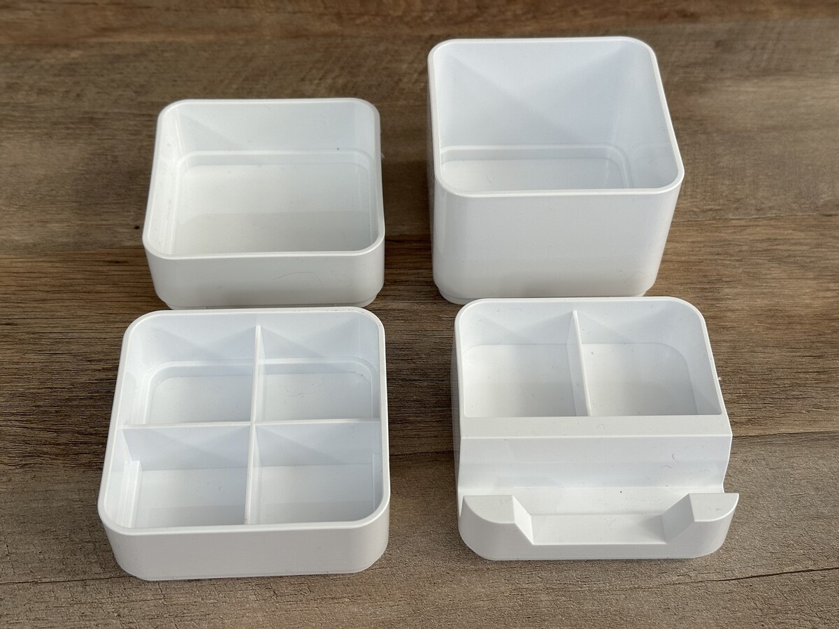 収納ケースは4種類、各税込110円