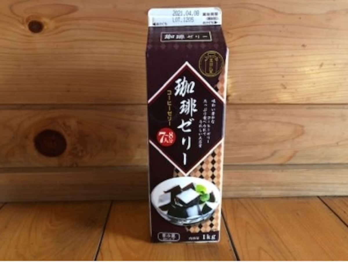業務スーパーの「コーヒーゼリー」