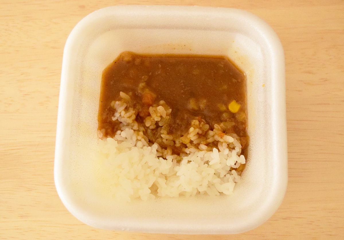 辛さはなく甘口に仕上がっています