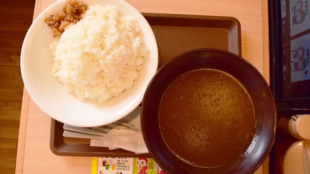 すき家「カレー」のキングサイズは裏メニューです