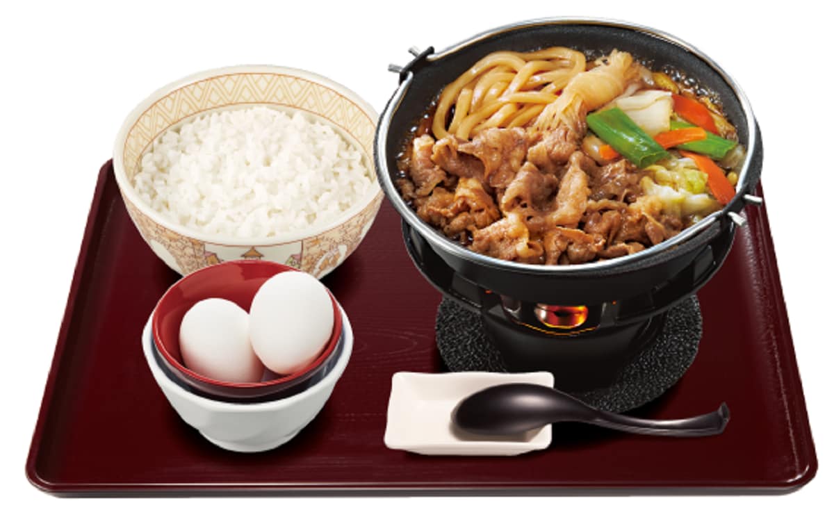 すき家　定食メニュー