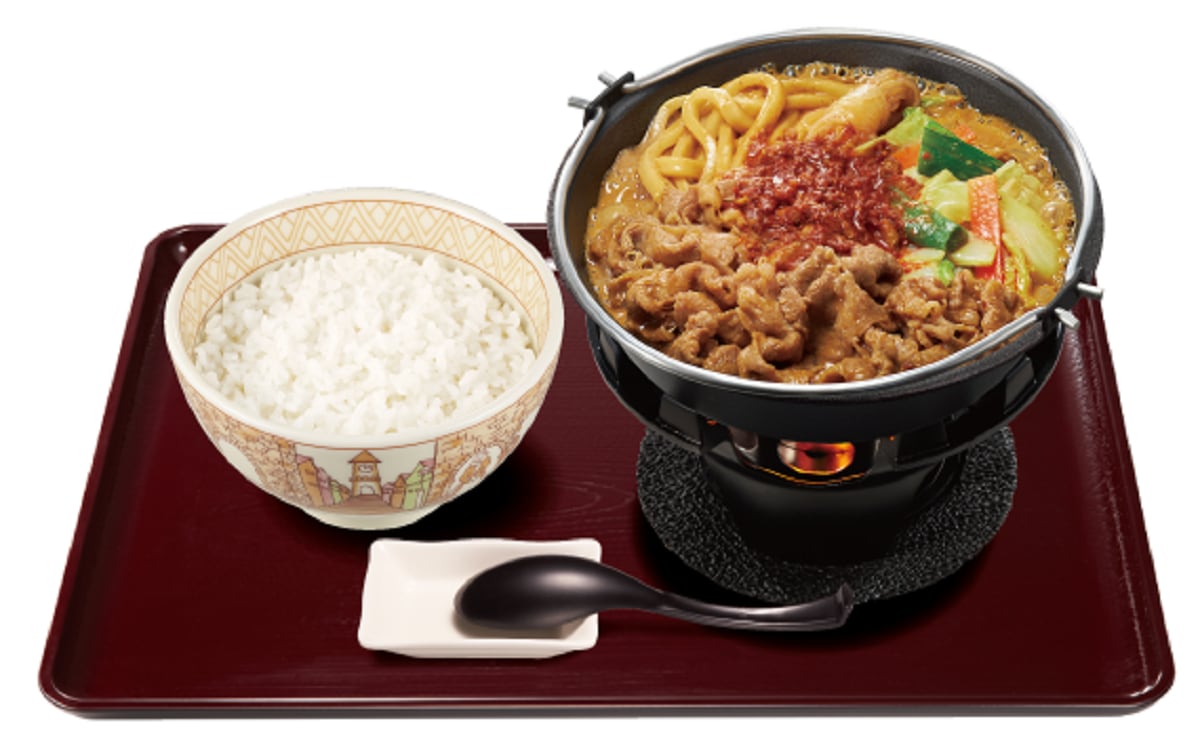 すき家　定食メニュー