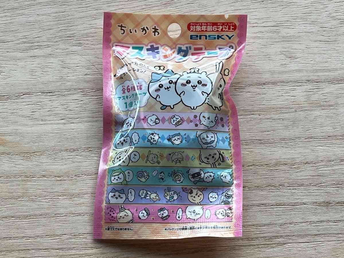セリアの「ちいかわ マスキングテープ」