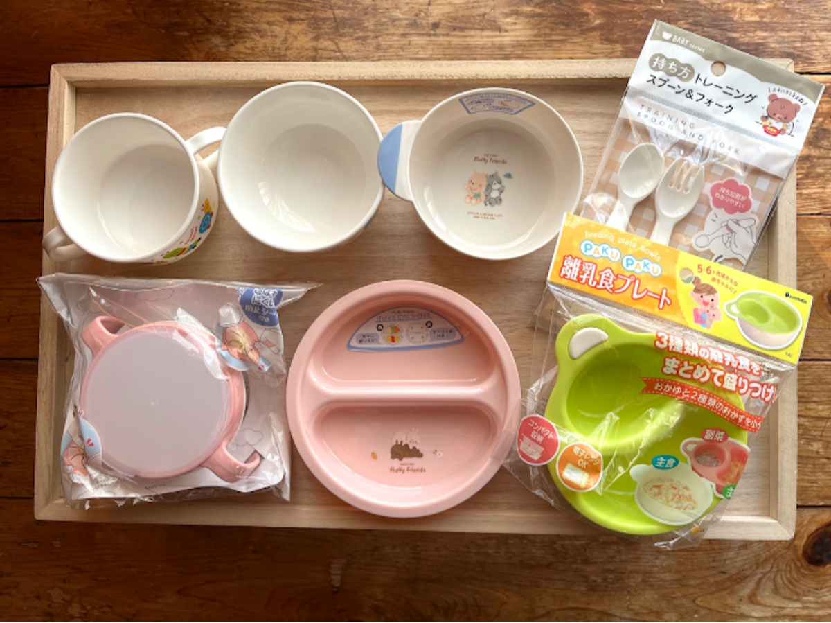 セリアの離乳食で使える食器